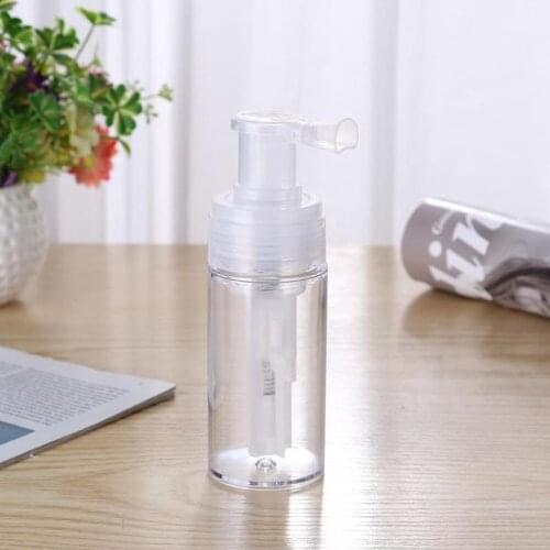 Refillable Bottles Travel Transparent Plastic Perfume Bottle Atomizer Empty Small Spray Bottle Spray Container Dry Spray Pump #E
