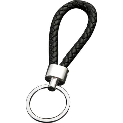 New Leather Metal Keychain Car-Styling Car And Home Key Ring Holder Housekeeper For Nissan Bmw Honda Skoda VW KIA Hyundai Toyota