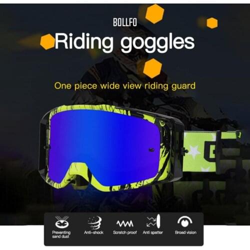Riding Goggles Polarizing Glasses Sunglasses Rider Glass Outdoor Discoloration Sand-proof Outdoor Polarized Cycling Sunglasses