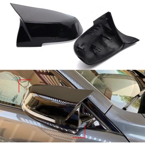 For BMW 1 2 3 4 Series F20 F30 F31 F32 F36 2012 - UP 320i 328i 330d 335i M3 M4 Look Replacement style Carbon Fiber Mirror Cover