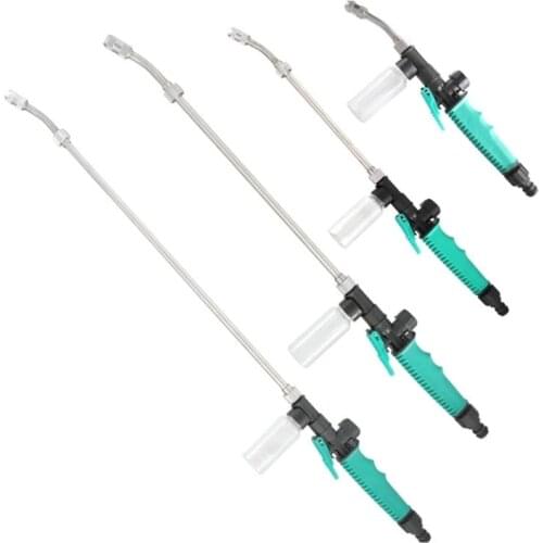 Garden Water Spray Hose Nozzle Jet High Pressure Power Washer Wand Extendable Car Wash Foam Gun Pressure Cleaning Tool of Pet