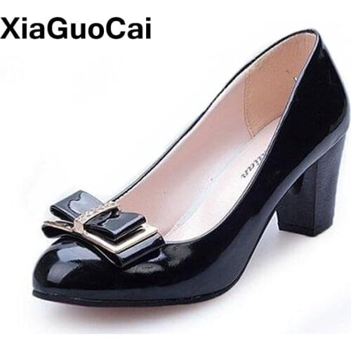 Sring Summer Womens Pumps Breathable Slip-On Pointed Toe Woman Shoes High Heel Female Footwear PU Leather Party Shoes 2020