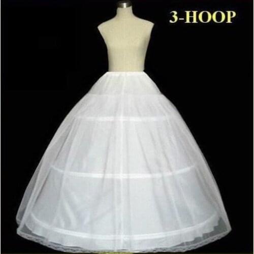High Quality Victorian Medieval Costumes White 3 Hoops Petticoat Underskirt Wedding Dress Bridal Gown For Women Accessories