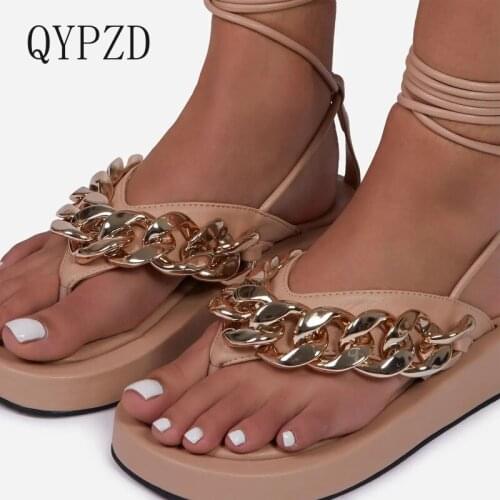 2021 Women Sandals Platform Sandals Fashion Open Toe Sandalias Summer Fashion Ankle Strap Woman Sandals Ladies Thick Shoes