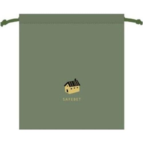 40PCS / LOT Creative Drawstring Bag Travel Suitcase Underwear Waterproof Cartoon Shoes Organizer Clothes Packing Tra