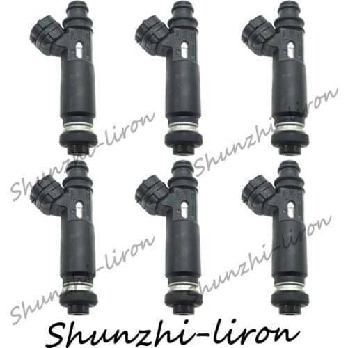 6pcs Fuel Injector Nozzle For Mitsubishi Montero 3.8L 2003 - 2006 MR578878 195500-4370 1955004370