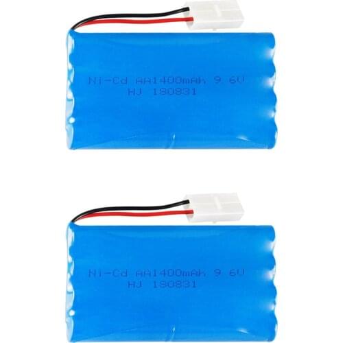 9.6V Battery group 1400mah NiCd Batteries 9.6V 1400mah nicd battery Tamiya Plug /KEP-2P for Remote Controul Toys car boat truck