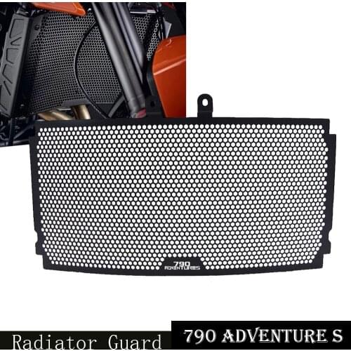 Motorcycle Accessories Radiator Grille Grill Guard Cover Protector 790 ADV Radiator Guard For 790 Adventure S 2019-2021 2020