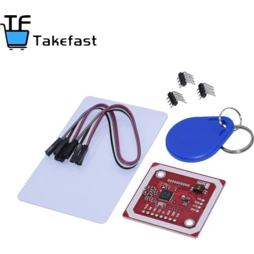 1Set PN532 NFC RFID Wireless Module V3 User Kits Reader Writer Mode IC S50 Card PCB Attenna I2C IIC SPI HSU