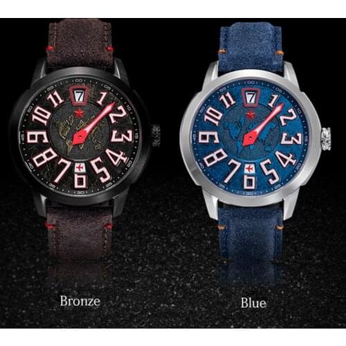 Luxury Mens Single-hand Automatic Mechanical Watch ST1721 Seagull Movement Sports Men Watches Military Calendar Luminous Watch