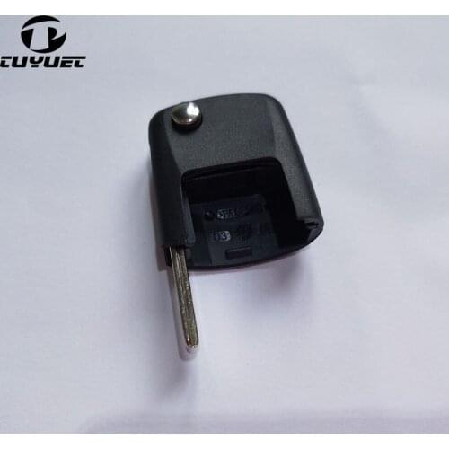 Flip Remote Key Head FOB Keyless For VW Folding Flip key Shell Blanks