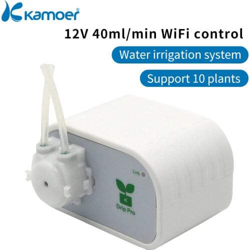 Kamoer Automatic Watering Irrigation System/Watering Timer for Micro Greenhouse Garden Irrigation with Mobile Phone Controlling