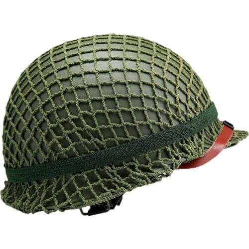 Helmet Camouflage Net Woven Cotton Cover For WW2 US M1 Helmet&M88 (PASGT) M35
