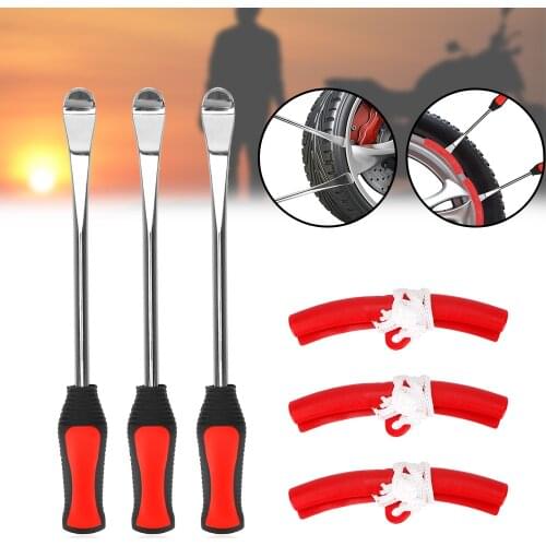 LEEPEE Tire Changing Lever Tools Auto Spoon Tire Kit Rim Protector Motorcycle Bicycle Tire Changing Levers