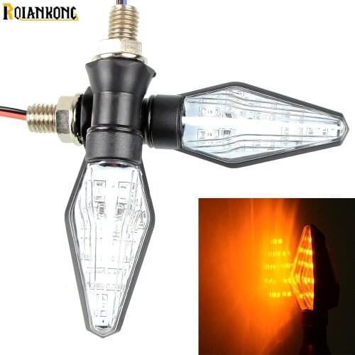 Motorcycle Turn Signal Light Flashing 12 LED lights FOR YAMAHA FZ09 MT-09 FZ07 MT-07 FZ-10 MT-10 V-MAX1700 MT01 V-MAX1200