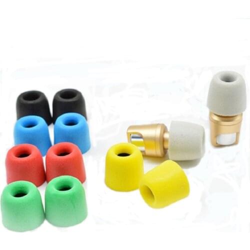 10Pair T400 4.5-5mm L=12MM Comply Memory Foam Earbuds Noise Isolating Eartips Foam For Bluetooth Earphone Headset Earbuds