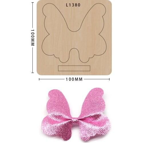 The Bow Cutting Dies New Wood Mold Scrapbook &Wooden Dies Suitable For Common Die Cutting Machines On The Market