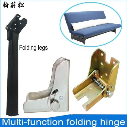 90 degrees spring folding table leg support sofa cabinet hinge casket furniture hardware folding table leg