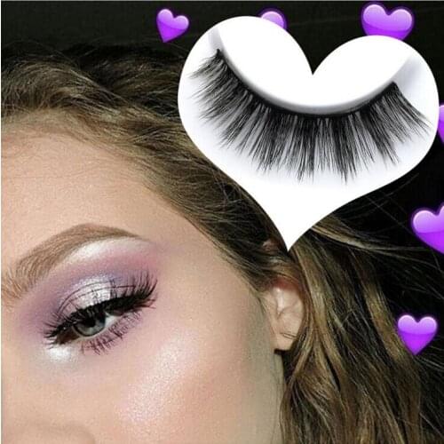 5 pairs false eyelashes 3D mink lashes natural makeup eyelash extension long cross volume soft fake eye lashes winged faux cils