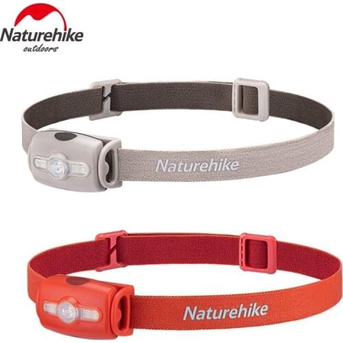Naturehike New Ultralight Headlight Waterproof LED Camping Head Lamp Outdoor Night Running Head light Headlamp