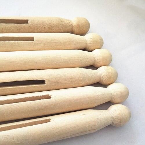 10 PCS DIY home decoration snack bags with wooden peg doll pins