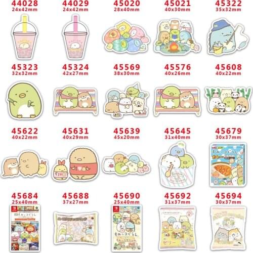 10 pcs Sumikko Gurashi Resin Flatback for Hair Bows Planar Resin Crafts Custom Resin for DIY Phone Decorations PR44028