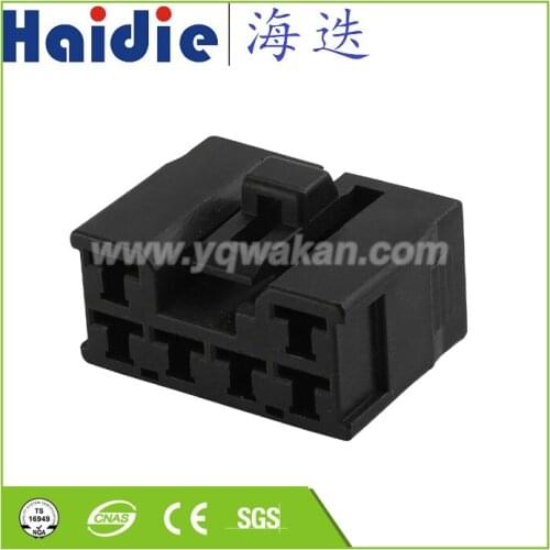 6pin 4.8mm unsealed plug electric plastic pressure wire cable connector 7283-1065