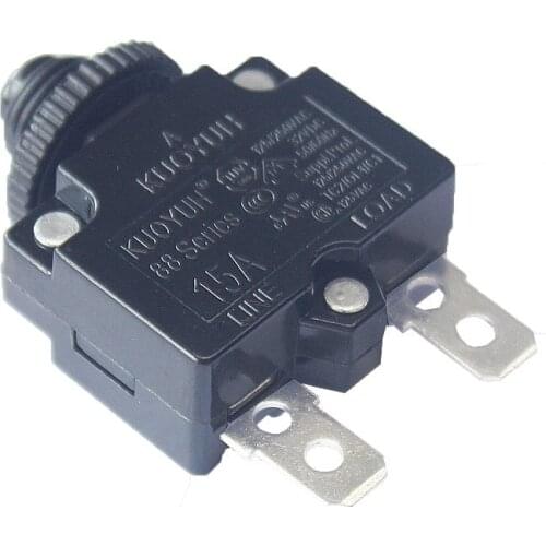 Kuoyuh 88 Series with waterproof cap resettable thermal overload protector switch circuit breaker for air compressor