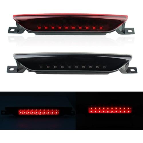 Car LED Third Brake Light Taillight Rear Stop Lamp Red Black For Dodge Caliber Durango Jeep Compass Grand Cherokee