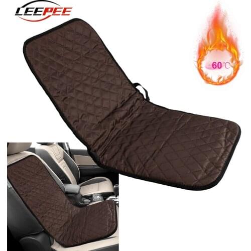 Car Seat Covers Fast Heating Cushion Constant Temperature Protection Cold Winter DC 12V Cigar Lighter Plug Accessories Interior
