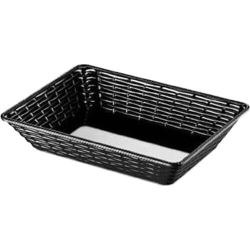 Külsan Basket Melamine Black 37x27 cm