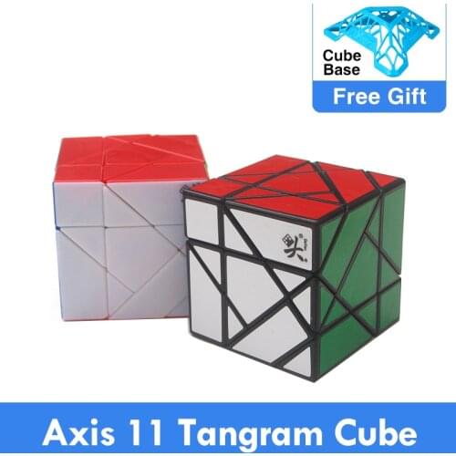 Dayan 5 axis 3 rank cube Extreme Eleven 7 11 Tangram master collection Gem cubo magico Educational Toys