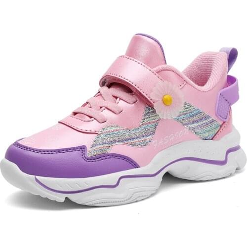 Kids Sneakers Breathable Summer Running Sports Shoes For Girls Fashion Casual Children Sneakers Girls Chaussure Enfant 2021