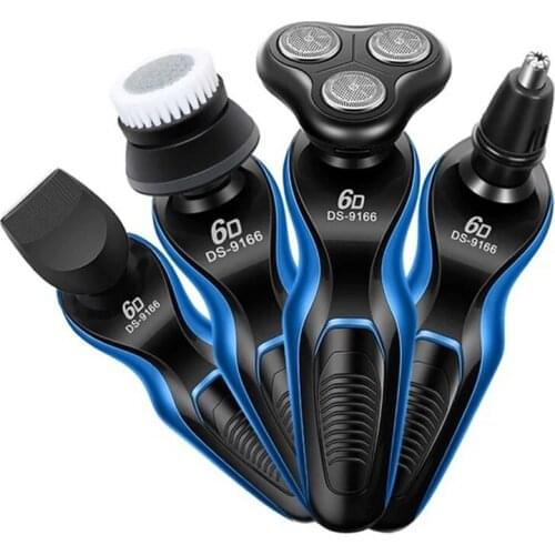 4in1 Electric Hair Clipper Razor Shaver For Men USB Rechargeable Cordless Hair Trimmer Beard Cutter Blades Hairdressing Devices
