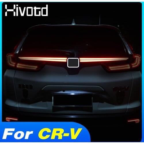 Hivotd High Mount Stop Light Back Door Auto Level Rear Third Brake Lamp Exterior Car Accessories For Honda CR-V CRV 2017-2021