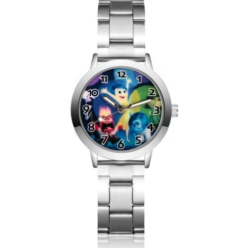 Cute Cartoon monster style Childrens Watches Kids Student Girls boys Quartz Metal steel Wrist Watch JA99