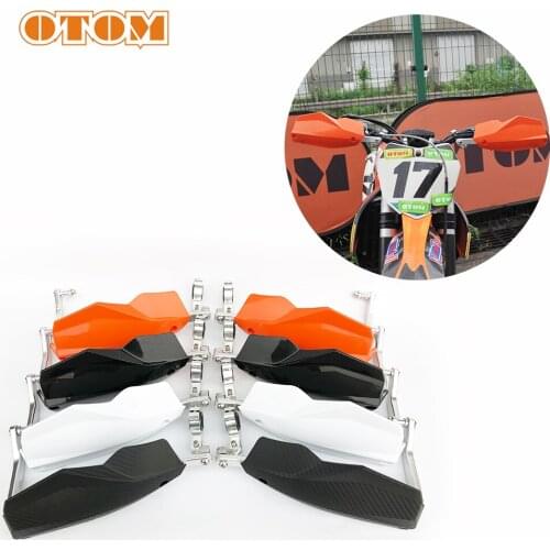 OTOM Motocross Handguard 24 Aluminum Skeleton Protector Decorated Shed Grip For CRF XCW FC YZF WRF KXF RMZ Motorcycle Universal