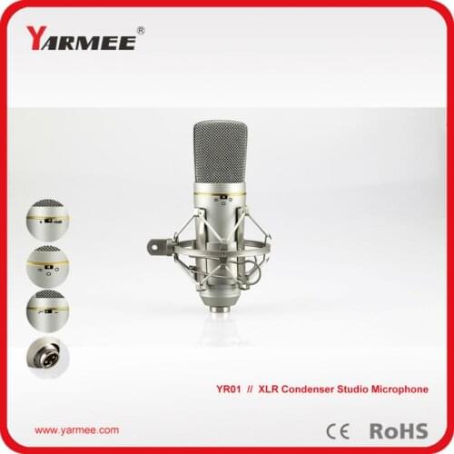 Excellent audio processing Wired Condenser Studio Microphone YR01 Karaoke Stand Karaoke Recording KTV