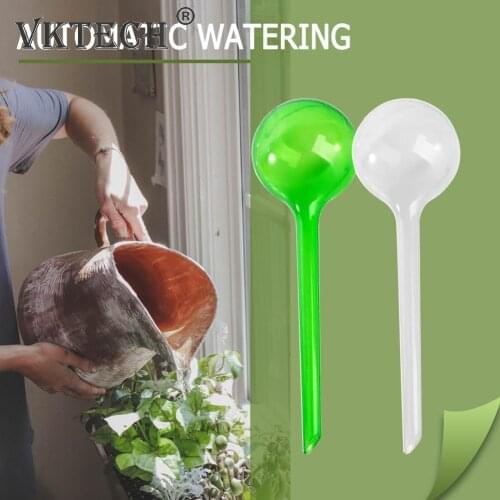 Garden House Waterer Water Cans PVC Automatic Drip Irrigation Watering Device Spherical Shape Home Water Dropper