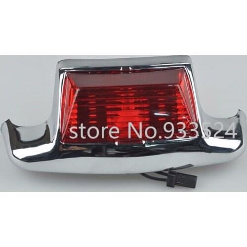 Red Front Fender Tip Light For Harley FLHTCU Ultra Classic FLSTC FLHT Standard