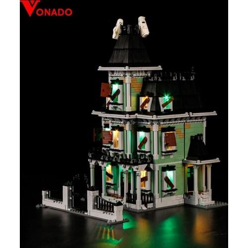 Led Light For 10228 Monster Fighter The Haunted House Building Blocks Movie 16007 Toys ( Light With Battery Box)