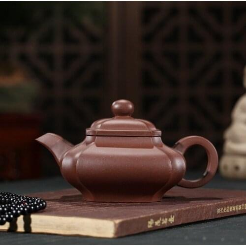 Purple Sand Teapot and Teaware Bottom Groove of Yixing Yuanyuan Mine