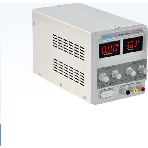 0-30V 5A high-power DC regulated power supply digital display Adjustable mobile phone maintenance DC power supply UY 305D