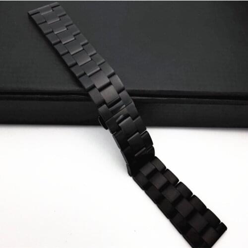 10PCS/lot High quality 18MM 20MM 22MM 24MM Solid Stainless steel 304 watch strap Watch band men and woman watch bands -WBT004