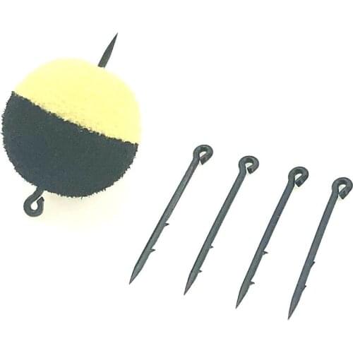 20PCS Carp Fishing Boilies bait Screw Ring Swivel D-Rig Chod Rig Hair pop up peg Terminal Tackle Bait Holder Screw Accessories
