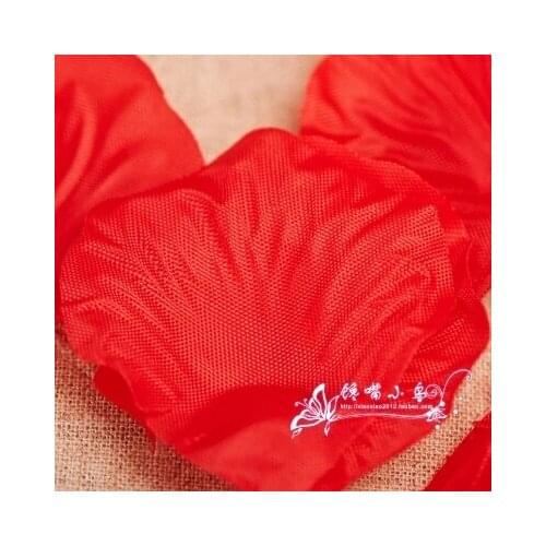 2000 pcs/lot) 2015 Simulation flower petals rose petals flowers wedding decoration artificial rose petals