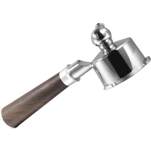 51mm Espresso Handle Fine Filter Anti-Rust Stainless Steel Dual Nozle Coffee Maker Portafilter for Dongling/for Homix/for Petrus