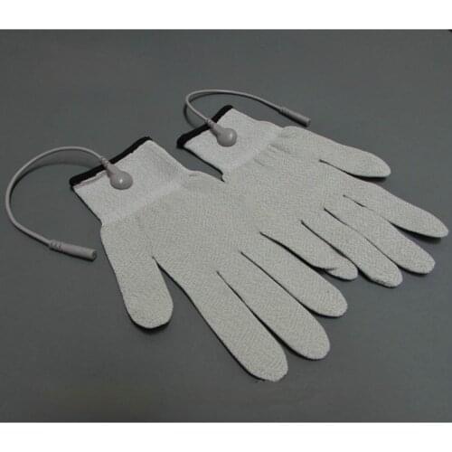 Accessories For Conductive Electrotherapy Gloves Beauty Salon Glove Electrodes Hand Electric Care Tool Electroestimulador