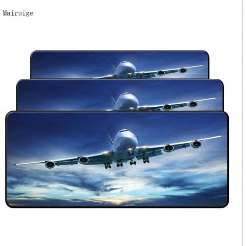 Mairuige Plane In The Sky 900*400mm Large Animal Mouse Pad Grande Keyboards Mat for League of Legends CS Go for Game Player