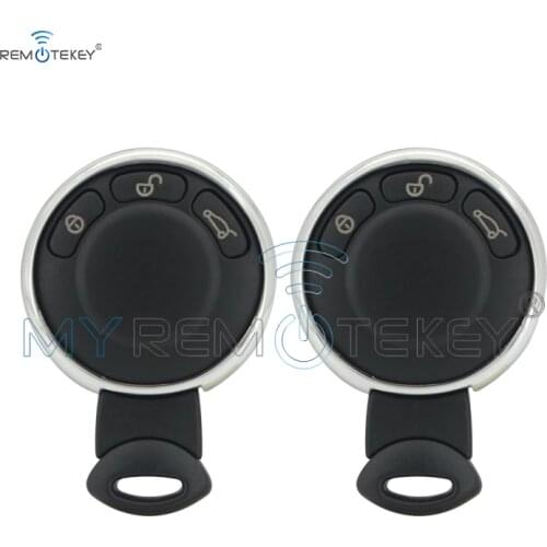 Remtekey 2pcs remote key keyless entry 3 button 315mhz IYZKEYR5602 for Mini Cooper 2007 2008 2009 2010 2011 smart key